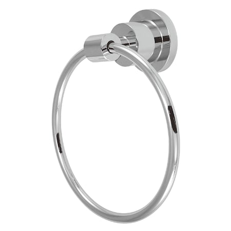 Kingston Brass Concord Towel Ring, Polished Chrome BA8214C